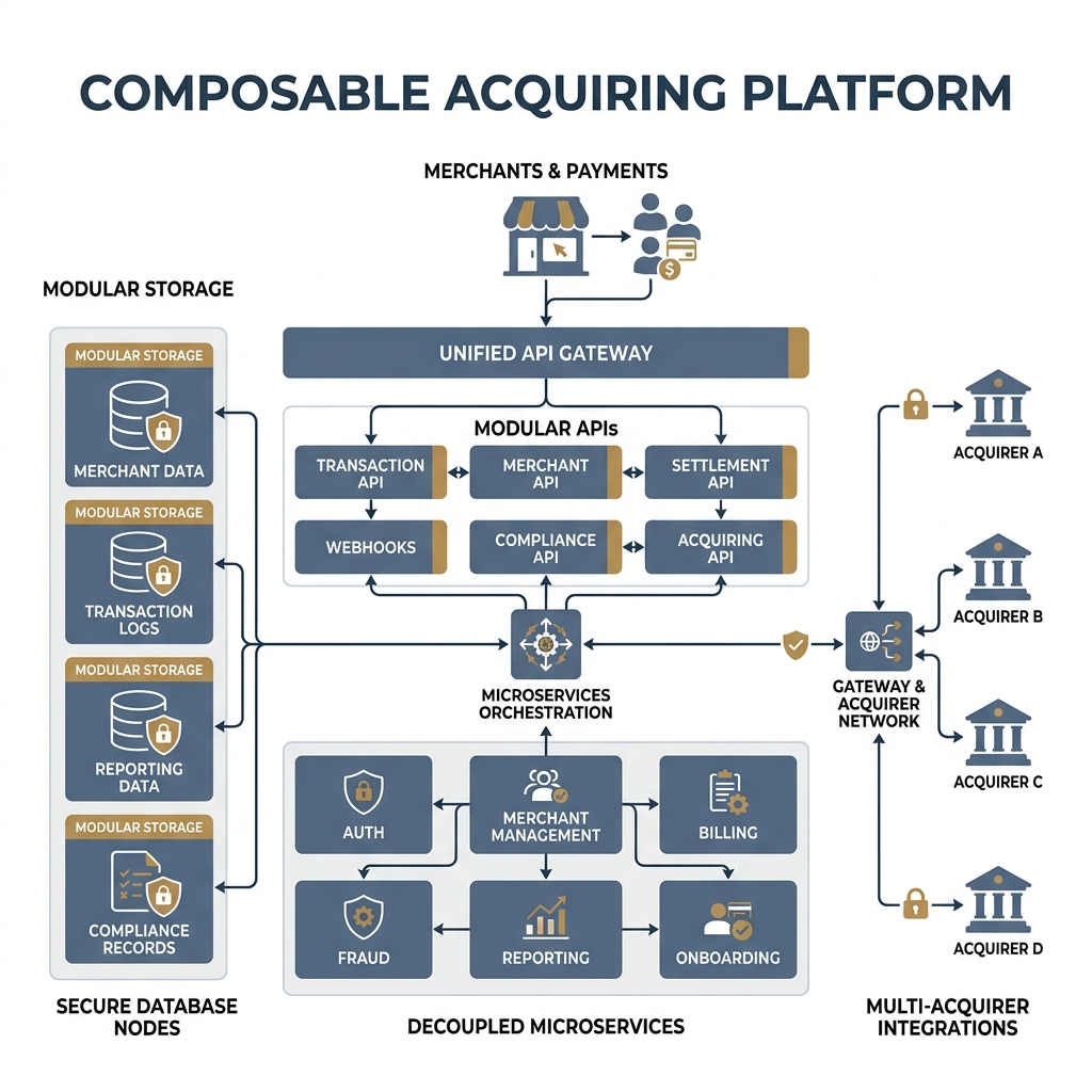 Composable Acquiring Architecture